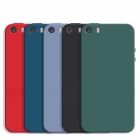 ราคา Iphone5 iPhone5S iPhoneSE คุณภาพสูงซิลิโคนเหลว TPU เคสโทรศัพท์นุ่มสําหรับ iPhone SE 2016 5 5S Anti Scratch กันกระแทกโทรศัพท์ฝาหลังกันชน Protector (28978051205)
