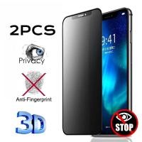 ราคา 2PCS Anti Blue Lightขอบสีดํากระจกนิรภัยฟิล์มสําหรับApple iPhone 11 Pro Xs XR X Max HD Anti Glareป้องกันหน้าจอสําหรับiPhone 7 8 6 6s Plus SE 2022 Anti Spyความเป็นส่วนตัวฟิล์มแก้ว (44656361705)