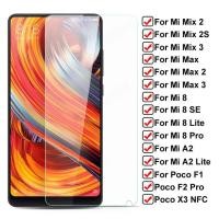 ราคา ฟิล์มกระจกนิรภัยกันรอยหน้าจอ 9H สําหรับ Xiaomi Mi Mix 2S Max 2 3 8 Se Lite Poco X3 Nfc F1 F2 Pro (13739230395)