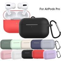 ราคา Silicone Cover Case For apple Airpods Pro Case sticker Bluetooth Case for airpod 3 For Air Pods Pro Earphone Accessories (9984040178)