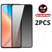 ราคา 2PCS Full CoverกระจกนิรภัยAnti Spyความเป็นส่วนตัวสําหรับAsus Zenfone 9 8 7 Flip Pro HDฟิล์มกระจกใสสําหรับAsus Zenfone 12 11 10 Ultraความเป็นส่วนตัวสีดําขอบป้องกันหน้าจอ (50857111422)