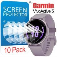 ราคา 2 10Pcs Anti scratch นาฬิกาป้องกันหน้าจอสําหรับ Garmin Vivoactive 3 4 4S 5 6 เพลงเทรนเนอร์แนวโน้มกีฬาสําหรับ Garmin Instinct 2 2S 2X 3 E พลังงานแสงอาทิตย์ Amoled 50 มม HD Clear Hydrogel ฟิล์ม (5070665