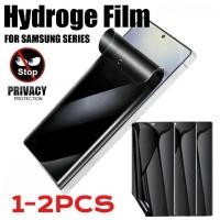 ราคา 2 ชิ้น Matte Frosted Hydrogel ฟิล์มสําหรับ Samsung Galaxy S26 S26 Ultra Anti Blue Light Anti Spy ความเป็นส่วนตัวป้องกันหน้าจอสําหรับ GalaxyS26 GalaxyS26 GalaxyS26Ultra HD ฟิล์มนุ่ม (49456357029)