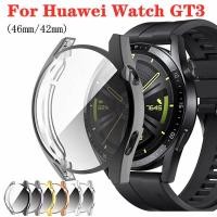 ราคา Soft TPU สําหรับ Huawei GT 3 2e 2 Pro 46 MM Smartwatch ป้องกันหน้าจอสําหรับ Huawei GT Protector ฝาครอบ (48258675387)