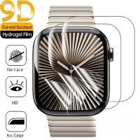 ราคา 999d HD ฟิล์มกระจกนิรภัยสีดําและฟิล์มคาร์บอนไฟเบอร์สําหรับ Apple Watch Series 10 9 8 7 41 มม 45 มม Ultra 2 49 มม ป้องกันหน้าจอสําหรับ Series 6 5 4 SE 40 มม 44 มม 3 2 1 38 มม 42 มม (27767698535)