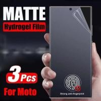 ราคา 3pcs Matte Hydrogel ฟิล์มสําหรับ Moto Z4 E7 E7i E32s E32 E40 E30 E22s E22i E22 E15 E14 E13 E20 E Play Power Plus 2020 Frosted HD Anti Glare Anti Scratch 9H Anti Glare (28030573463)
