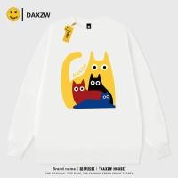 ราคา เสื้อแขนยาวลายการ์ตูนแมว แบบสวมใส่ง่าย เหมาะสำหรับทั้งชายและหญิง (55555156085)
