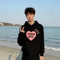 ราคา ชุดลำลองแฟชั่นสีชมพูสดใสสำหรับทั้งผู้ชายและผู้หญิง เสื้อกันหนาวมีฮู้ด (49805776992)