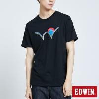 ราคา เสื้อยืดแขนสั้น Edwin Men s W Sunrise Logo ทำจากผ้าฝ้ายคุณภาพสูง 200 GSM เหมาะสำหรับใส่เล่นกีฬาและสวมใส่งานประจำวัน (46006736071)