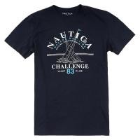 ราคา เสื้อยืดแขนสั้นผู้ชาย ผ้าฝ้ายคุณภาพสูง พิมพ์ลายเรือใบ สไตล์สบายๆ พร้อมสต็อก (56906765433)