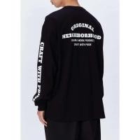 ราคา เสื้อยืดผ้าฝ้าย 100 แบบแขนยาว พิมพ์ลายตัวอักษรญี่ปุ่น สำหรับทั้งชายและหญิง (56706326070)