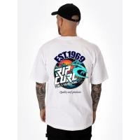 ราคา เสื้อยืดท่องสเก็ตบอร์ด Ripcurl สำหรับผู้ชาย ลายพิมพ์ผ้าฝ้าย 100 คอกลมแขนสั้น ทรงหลวม (52107615915)