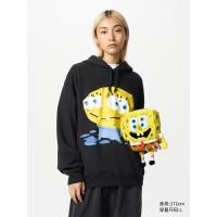 ราคา UT เสื้อฮู้ดแขนยาวพิมพ์ลาย SpongeBob SquarePants สำหรับวัยรุ่นผู้ชายและผู้หญิง (48901874503)