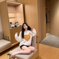 ราคา เสื้อยืดสีส้มผ้าฝ้าย100 ทรงหลวมไซส์ใหญ่ แขนยาว เหมาะสำหรับทั้งผู้ชายและผู้หญิง (45555781794)