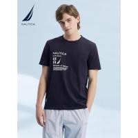ราคา เสื้อยืดแขนสั้น NAUTICA สำหรับผู้ชาย ทำจากผ้าฝ้ายนุ่ม สวมใส่สบายและระบายอากาศได้ดี VM0403 (42879034932)
