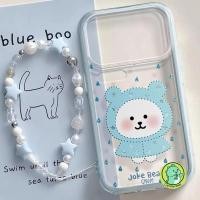 ราคา น่ารัก Joke Bear 2in1 เคสโทรศัพท์สําหรับ OPPO A15 A15S A11S R17 R15 R15X 5G 4G ฝาครอบการ์ตูน Clear Soft ปลอกสร้อยข้อมือเชือกเส้นเล็ก (52557902555)