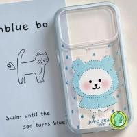 ราคา น่ารัก Joke Bear 2in1 เคสโทรศัพท์สําหรับ OPPO A15 A15S A11S R17 R15 R15X 5G 4G หรูหราการ์ตูน Clear Soft Casing (49007817256)