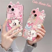 ราคา 3d Disney Marie หูแมวเคสโทรศัพท์สําหรับ OPPO Reno 12F 11 10 8 Pro Plus 12 Pro 11F 2F Reno 7Z 8T 8Z 5 6 6Z 5G 8T 7 4G 5G ปลอกการ์ตูน Couqe Soft Clear TPU Cover (28173929641)