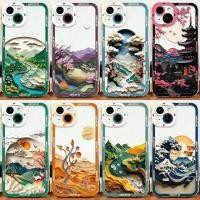 ราคา ทิวทัศน์ดูเชลล์สําหรับIphone XS Max XR 7 8 6 6S Plus 7 8 7Plus 8Plusปลอกใส่โทรศัพท์นุ่มโปร่งใสCreative (25998054344)