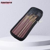 ราคา TASTORO กระเป๋าแปรงแต่งหน้า ผู้หญิงอเนกประสงค์เครื่องมือความงามตาข่ายชุดกระเป๋า ตาข่ายล้างอุปกรณ์จัดเก็บ Travel Organizer กระเป๋าแป้งเครื่องสําอาง (49208494717)