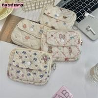 ราคา กระเป๋าใส่เหรียญกุญแจ TASTORO แบบพกพา มัลติฟังก์ชัน พร้อมกระเป๋าใส่บัตรลายดอกไม้การ์ตูน (48650930145)