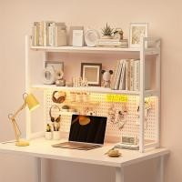 ราคา ชั้นวางของตั้งโต๊ะ โต๊ะทำงาน ชั้นวางหนังสือหลายชั้น โต๊ะคอมพิวเตอร์นักเรียน โต๊ะชั้นวางหนังสือแบบมี (47457694426)