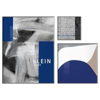 ราคา Klein Blue Decorative Painting ห้องนั่งเล่นที่ทันสมัยห้องรับประทานอาหารบทคัดย่อการแขวนระดับสูง (28029039495)