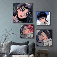 ราคา Avatar คู่ Aokizy Instant Decorative Painting Cartoon Animation Studio Mural Mural Bedroom ห้องนั่ง (25242466897)