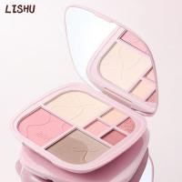 ราคา LISHU อายแชโดว์พาเลท บลัชออนสีหวาน พาเลทท์ใบหน้าโค้งมน (26019153396)