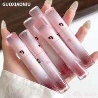 ราคา GUOXIAONIU Lip Glaze ลิปกลอสพิมพ์เสือดาวน้ำกลอส (28488135504)