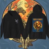 ราคา Guns N Roses Dragon Apple Fantasy Hoodie Epic Rock Meets Mythical Art RockFantasy GNRAesthetic (55501223107)