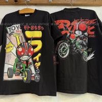 ราคา HOT MASKED RIDER BLACK TOY TOY tag Hanes เสื้อวินเทจ เสื้อการ์ตูน ตำนาน vintage shirt เสื้อยืดผู้ชาย Unisex (54351218201)