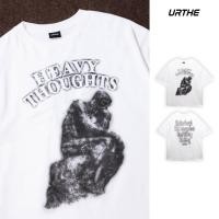 ราคา URTHE เสื้อยืด Oversize รุ่น HEAVY THOUGHTS OVERSIZE T SHIRT (52057681127)