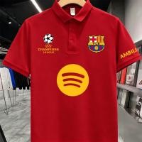 ราคา Hot F C B เสื้อโปโล บาร์เซโลนา UEFA Champions League football เสื้อกีฬา FC Barcelona Polo shirt S 3XL jersey T shirt (44509016778)