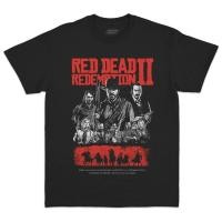 ราคา Red Dead Redemption 2 เสื ้ อยืดเกม Red Dead Redemption 2 เสื ้ อยืดเกม RockstarSize S 5XL (44219013679)
