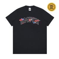 ราคา เสื้อยืดแขนสั้นผู้ชาย House of Smith เสื้อยืดแพทช์สีดํา เสื้อยืด (43774899033)