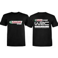 ราคา ใหม่ Castrol EDGE Oil โลโก้ WRC Rally Championship Tee เสื้อยืดสีดำ ขนาดS 5XL (43525453073)