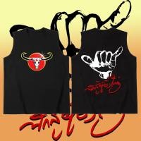 ราคา เสื้อกั๊กแขนกุด Carabao Band ผ้า H01 เสื้อยืดแขนสั้นพิมพ์ลายวง Carabao Rock Band เสื้อยืดคาราบาว (42467542011)