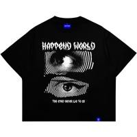 ราคา HPND เสื้อยืด Boxy Cut cotton 20s Mens Womens Basic Never Lie T Shirt (41674907877)