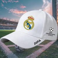 ราคา UEFA Champions League Real Madrid CF logo flat cap Football themed hat หมวกแก๊ปพร้อมตราสัญลักษณ์ของทีมเรอัล มาดริด (27394623073)
