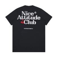 ราคา เสื้อยืดแขนสั้นผู้ชาย House of Smith เสื้อยืด Attitude สีดํา เสื้อยืดสวยๆ (27343185251)