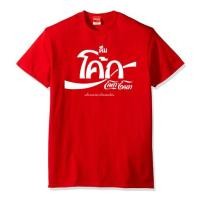 ราคา เสื้อยืด โค้ก น้ำอัดลม แฟชั่น วินเทจ ผู้ชาย ผู้หญิง ผ้า COTTON 100 NO 32 S XXL ผ้าบาง ใส่สบาย ไม่ร้อน สินค้าพร้อมส่ง (26791124209)