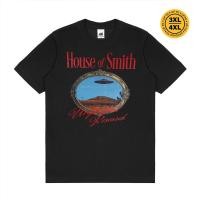 ราคา เสื้อยืดแขนสั้นผู้ชาย House of Smith เสื้อยืดค้นหาสีดํา เสื้อยืด (42575106968)