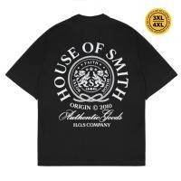 ราคา House of Smith เสื้อยืดโอเวอร์ไซส์ผู้ชาย Faith Oversize Tshirt Black Oversize T Shirt (43824903056)