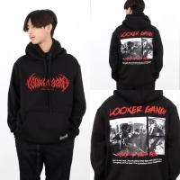 ราคา COTTON100 เสื้อฮู้ด HOODIE ผ้าสำลี แบบสวม LOOKER 390 ขนาด FREE SIZE แขนยาว 2 (40171595077)