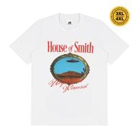 ราคา เสื้อยืดแขนสั้นผู้ชาย House of Smith เสื้อยืดค้นหาสีขาว เสื้อยืด (27043131225)