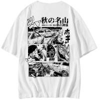 ราคา เสื้อยืด เสื้อยืดลำลอง Initial D Cosplay T shirt AE86 Costume Tops Short Sleeve Anime Tee Shirt Graphic Cal Unisex Appa (41169020000)