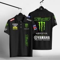 ราคา Yamaha MotoGP Polo Shirt ผู้ใหญ่ ผ้าฝ้าย เสื้อโปโล ชุดแข่งรถ ชุดกีฬา เหมาะสำหรับทุกสถานที่ เสื้อผ้าผู้ชายหล่อ S 3XL (51058991890)