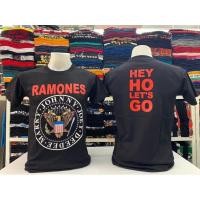 ราคา Hot HM เสื้อวงดนตรี Ramones เสื้อวินเทจ เท่ๆป้าใส่สบาย Cotton100 เสื้อยืดคอกลมผ้าฝ้าย แฟชั่นแขนสั้นผ้าฝ้าย (44467542469)