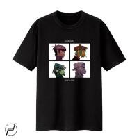 ราคา GORILLAZ BAND 100 COTTON T SHIRT GILDAN UNISEX GRAPHIC PRINTED (44118164394)